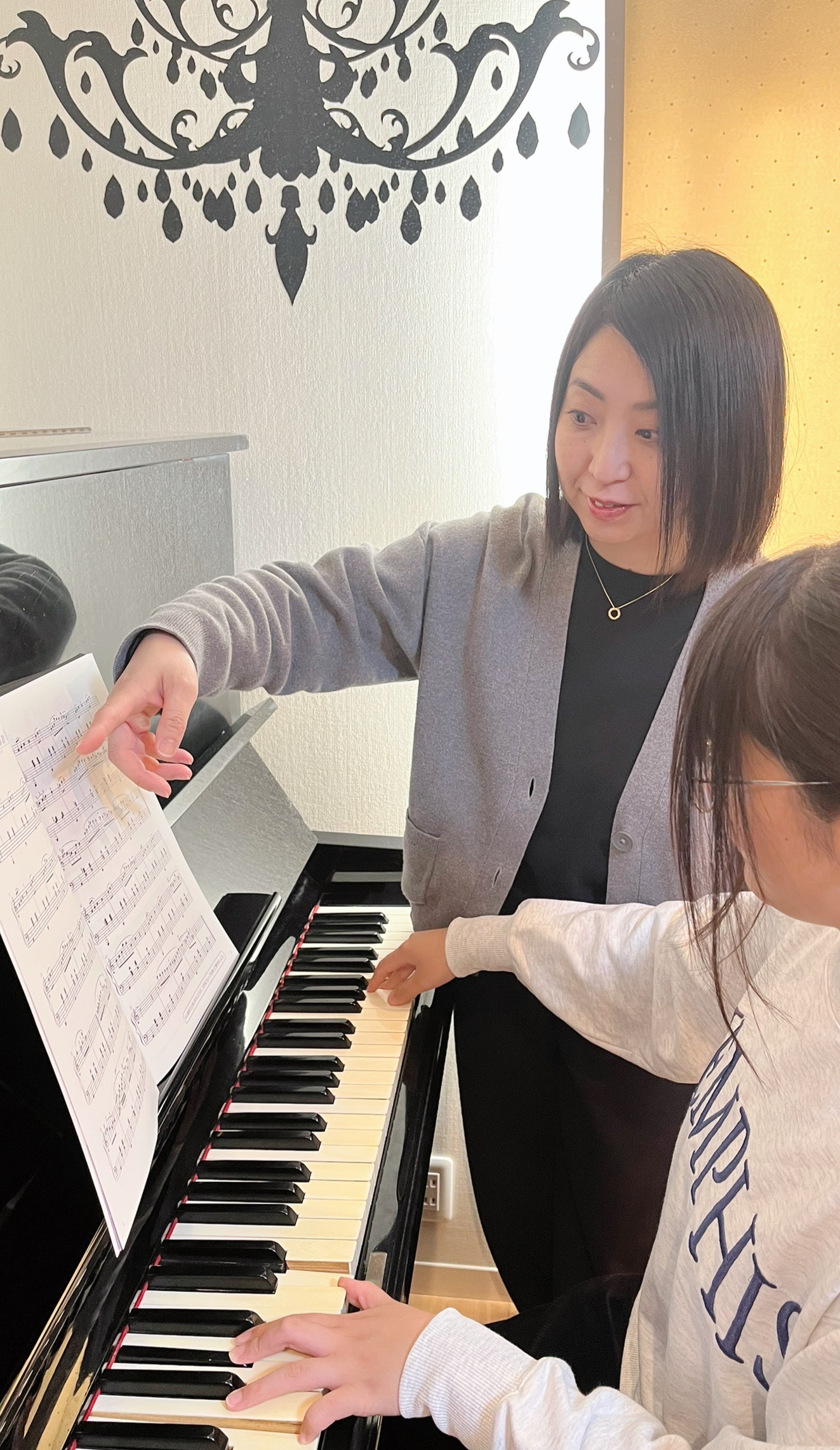 レッスン風景（講師・生徒の様子）